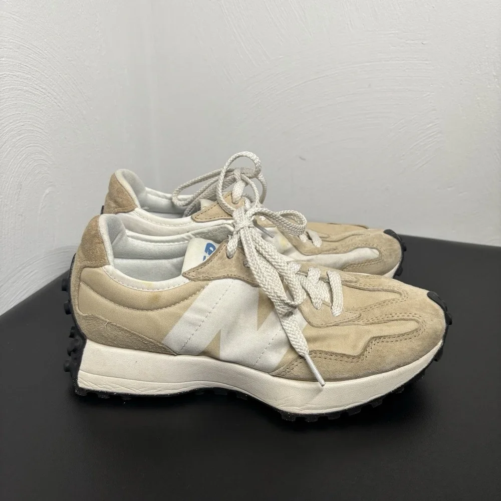 New Balance 327 Incense Turtledove Men's 5 W 6.5‎ Shoes Beige Sneakers U327LD